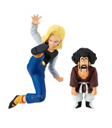 Dragon ball z match makers android 18 vs mr. satan (vs mighty mask)