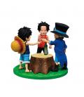 Ichibansho figure one piece ace & sabo & luffy (dramatic memories)