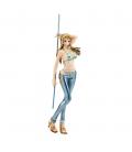 Figura banpresto one piece glitter & glamours nami special color ver.b