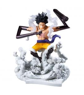 Figura banpresto one piece senkozekkei - monkey d.luffy gear4 -