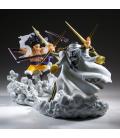 Figura banpresto one piece senkozekkei - monkey d.luffy gear4 -