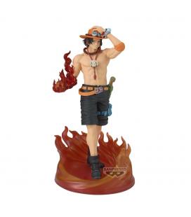Figura banpresto one piece the shukko logia portgas d.ace special edition