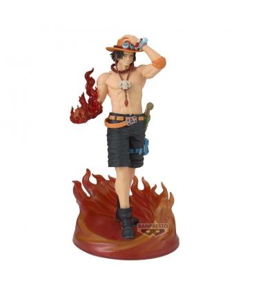 Figura banpresto one piece the shukko logia portgas d.ace special edition