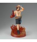 Figura banpresto one piece the shukko logia portgas d.ace special edition