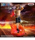 Figura banpresto one piece the shukko logia portgas d.ace special edition
