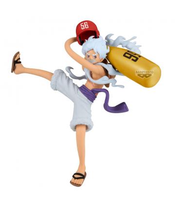 Figura banpresto one piece battle record collection monkey d.luffy gear5 17cm