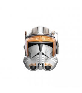 Replica hasbro star wars black series clone commander cody electronic helmet