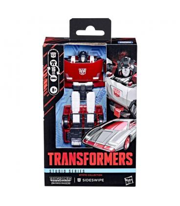 Figura hasbro transformers devastation studio series deluxe class sideswipe 11cm