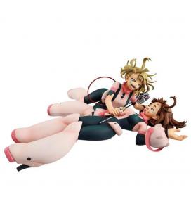 Figura ichibansho my hero academia masterlise ochako uraraka vs himiko toga on top of happiness 18cm