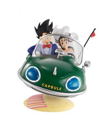 Figura ichibansho dragon ball snap collection 2 son goku & chichi 14cm