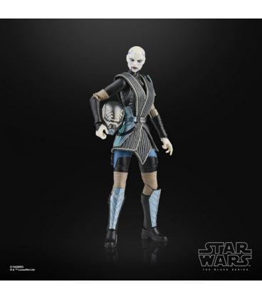 Figura hasbro star wars the black series the clone wars asajj ventress (bounty hunter)