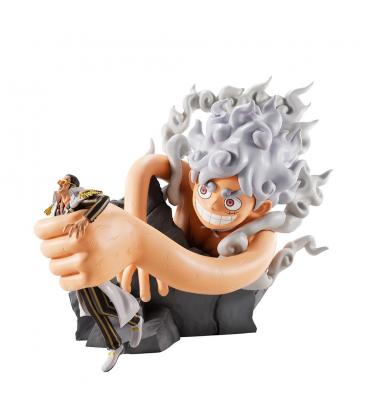 Figura bandai ichibansho one piece revible moment monkey d. luffy gear 5 vs borsalino burst enrgy
