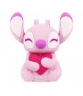 Lámpara táctil enesco disney stitch angel con corazón