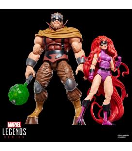 Pack 2 figuras hasbro marvel legends series inhumans marvel's medusa & marvel's gorgon