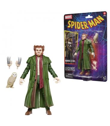 Figura hasbro marvel legends series spider - man marvel's owl