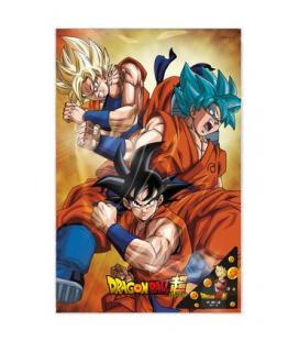 Poster 3d 58x38 cm champa goku states dragon ball super