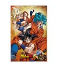 Poster 3d 58x38 cm champa goku states dragon ball super