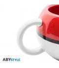 Taza 3d abystyle pokemon pokeball