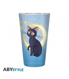 Vaso grande abystyle sailor moon luna y artemisa 400 ml