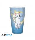 Vaso grande abystyle sailor moon luna y artemisa 400 ml