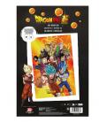 Poster 3d 58x38cm universal survival heroes dragon ball super