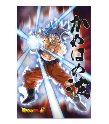 Poster 3d 58x38cm universal survival goku dragon ball super