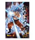 Poster 3d 58x38cm universal survival goku dragon ball super