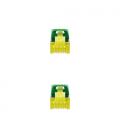 Nanocable Cable de red latiguillo RJ45 LSZH Cat.6A SFTP AWG26, Verde, 1.0 m