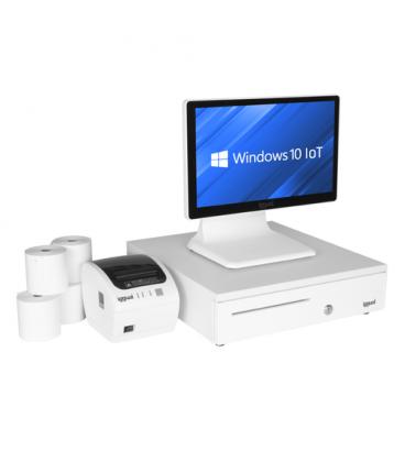 iggual IGG320174pack N100 3,4 GHz 39,6 cm (15.6") 1920 x 1080 Pixeles Pantalla táctil Blanco