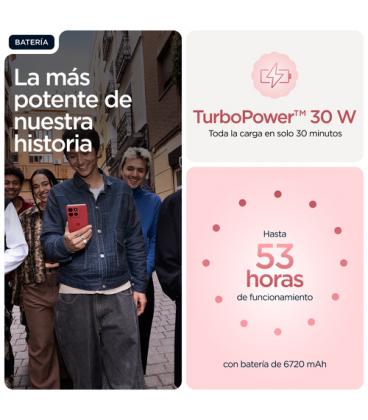 Motorola moto g86 power 5G 16,9 cm (6.67") SIM doble Android 15 USB Tipo C 8 GB 512 GB 6720 mAh Rosa