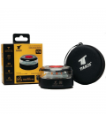 Luz baliza de emergencia para coche thulos th-v16-2/ homologada/ base imantada/ geolocalizable/ funciona a pilas/ incluye funda