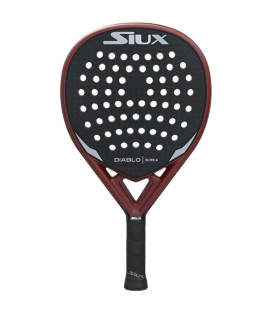 Pala de pádel siux diablo elite 4/ negro y rojo