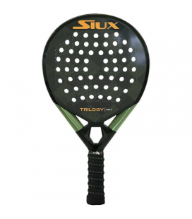 Pala de pádel siux trilogy pro 5 2025 (patty llaguno)/ negra y verde