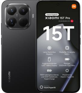 Smartphone xiaomi 15t pro 12gb/ 256gb/ 6.83'/ 5g/ negro