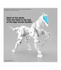 Vehiculo expansion bandai hobby 30mm exa - vehicle horse mecha ver. blanco