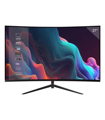 Monitor curvo 27 pulgadas mars gaming mv27 fhd 200hz
