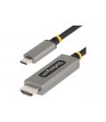 Cable usb tipo c a hdmi startech 2m - macho - macho - gris
