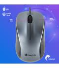 Ratón ngs crew/ hasta 1200 dpi/ gris