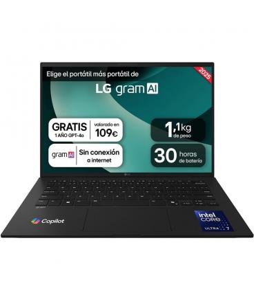 Portatil lg 14zd90t - g.ax88b u7 - 255h - 32gb - ssd 1tb - 14 pulgadas - freedos