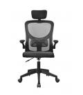 Silla ergonomica mars gaming mgcergoplusbk negra