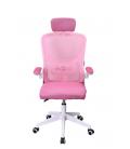 Silla ergonomica mars gaming mgcergopluswpk rosa