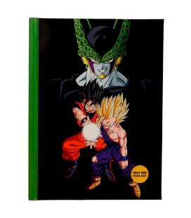 Libreta sd toys dragon ball z batalla final cell con luz