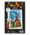 Poster 3d 58x38cm battle of gods goku vegeta family dragon ball super