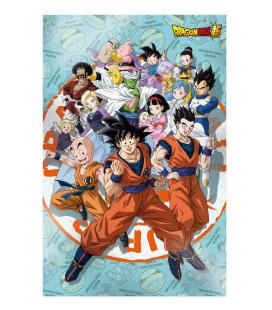 Poster 3d 58x38cm universe survival dragon ball super