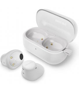 Auriculares bluetooth philips tat2149 con estuche de carga/ autonomía 6h/ blancos