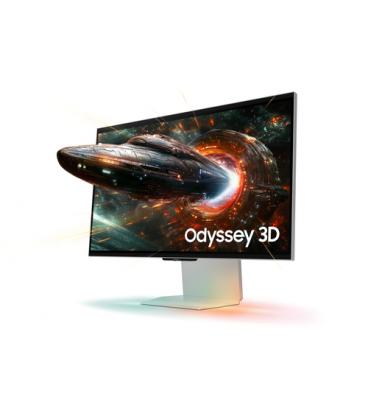 Monitor gaming samsung odyssey 3d g90xf s27fg900xu 27'/ 4k/ 1ms/ 165hz/ 3d/ multimedia/ regulable en altura/ plata