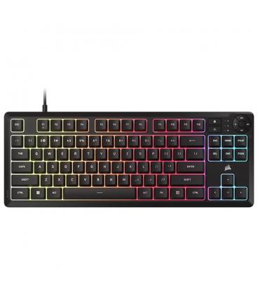 Teclado gaming corsair k55 core tkl rgb negro