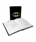 Libreta sd toys batman simbolo con luz