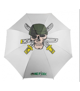 Paraguas blanco one piece zoro
