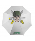 Paraguas blanco one piece zoro